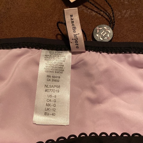 Nanette Lapore String tie bikini bottom size 8 - Picture 4 of 5